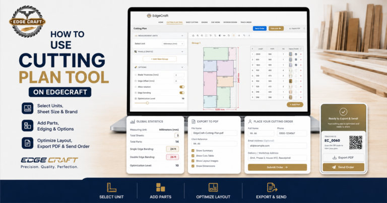 How to Use EdgeCraft Cutting Plan: Free Cutlist Optimizer for Sheet Cutting 4 How To Use Edge Craft Cutting Plan Free Cutlist Optimizer Tool